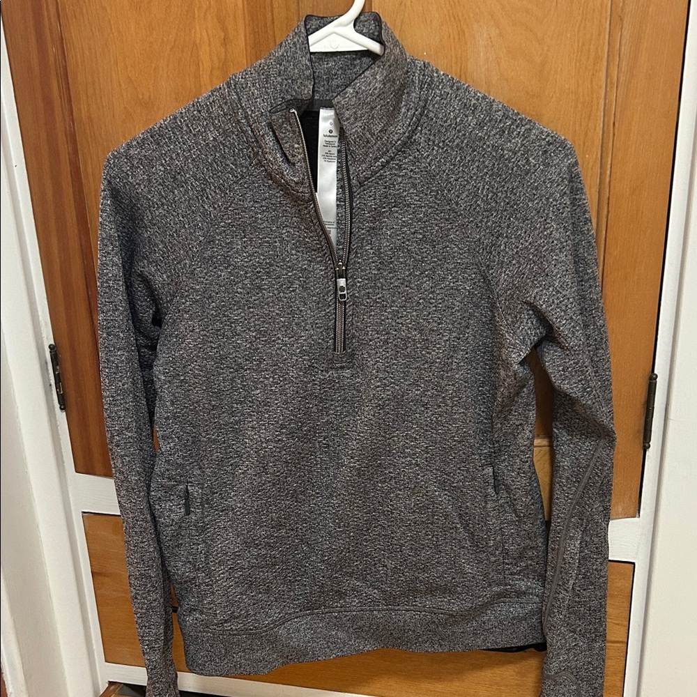 Merino-wool Blend Half Zip Pullover